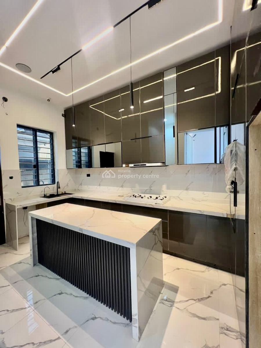 Newly Built & Modern 4-bedroom Terrace Duplex with Bq & Swimming Pool, Osapa, Lekki, Lagos, Terraced Duplex for Sale