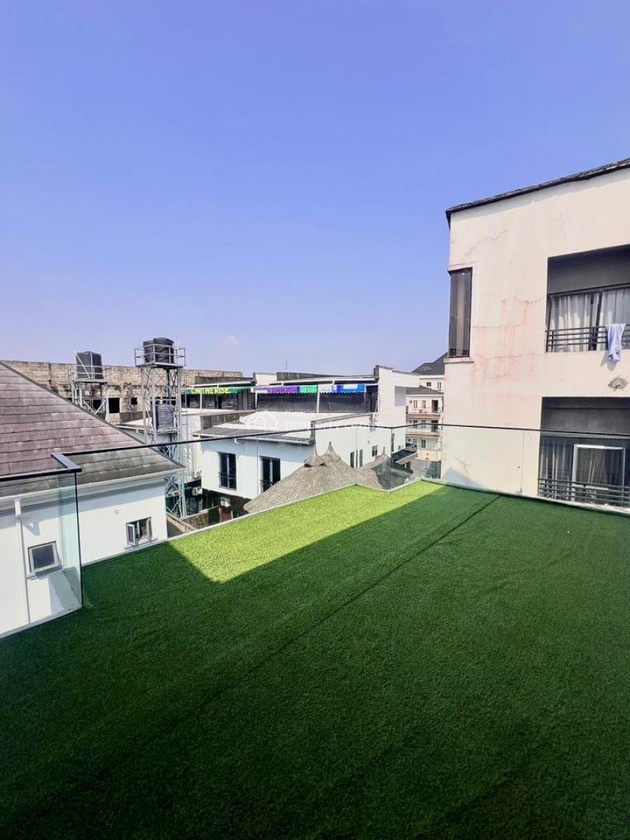 Newly Built & Modern 4-bedroom Terrace Duplex with Bq & Swimming Pool, Osapa, Lekki, Lagos, Terraced Duplex for Sale