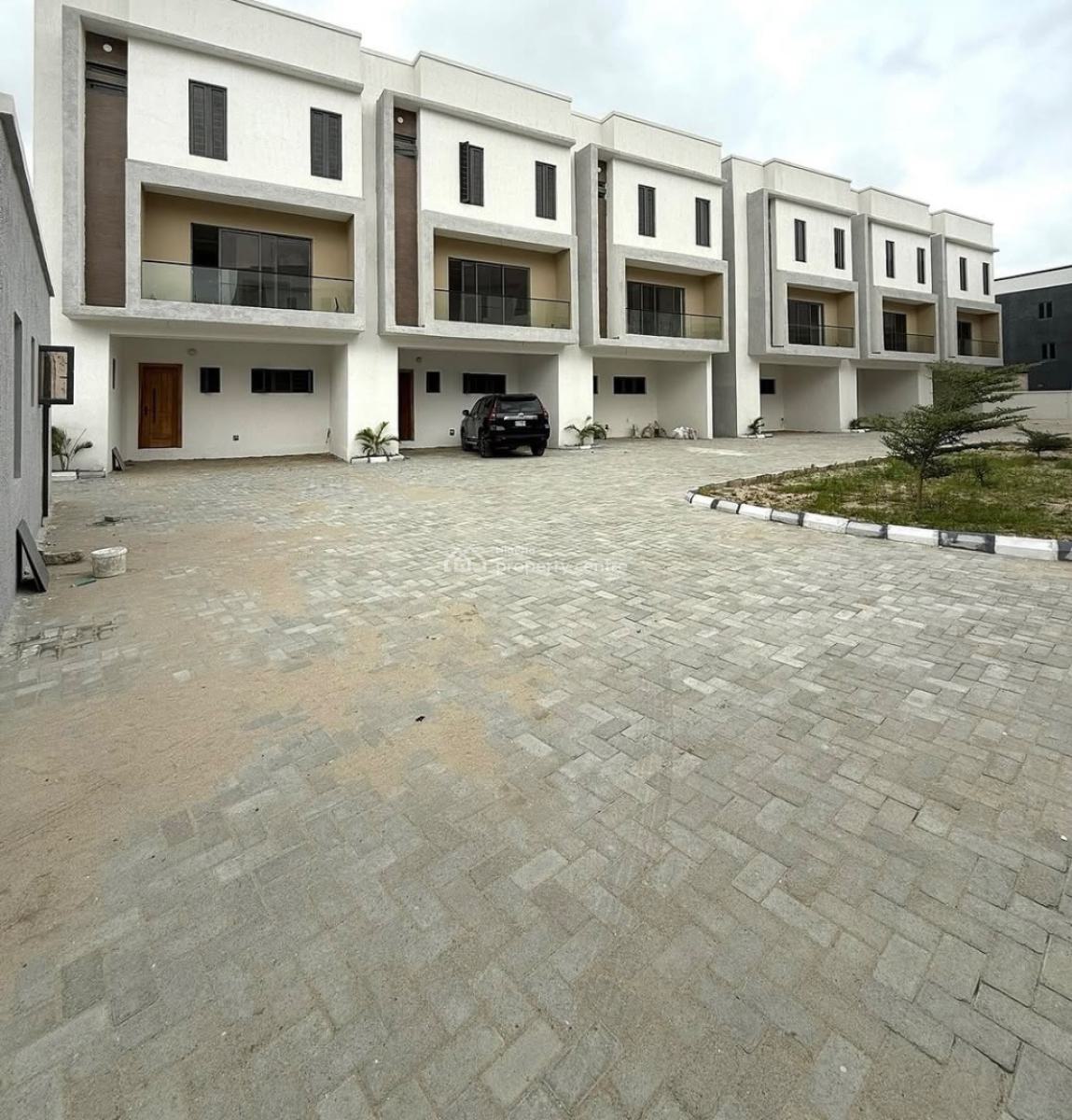 Lovely 4 Bedroom Terrace Duplex with Bq, Lekki Phase 1, Lekki, Lagos, Terraced Duplex for Sale