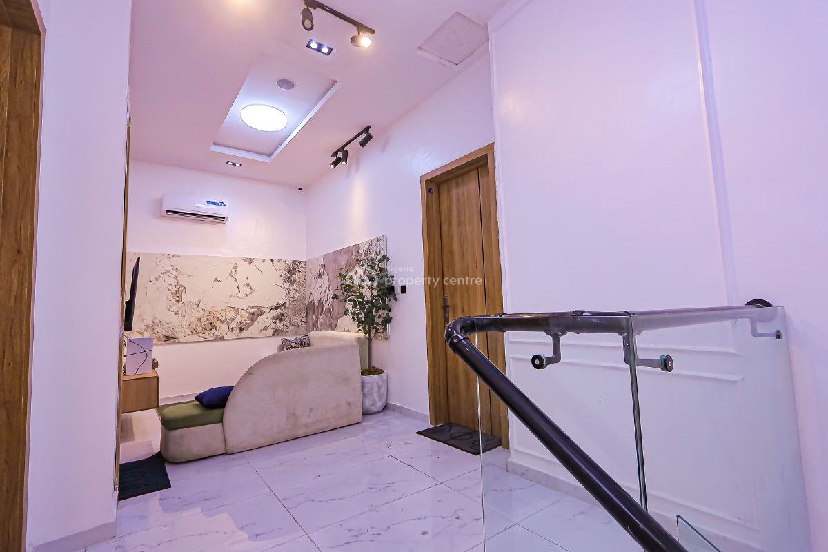 Classic Fully Furnish Brand New 4 Bedroom Duplex Terrace Gud Shot Let, Orchid Road Lekki, Lekki, Lagos, Terraced Duplex for Sale