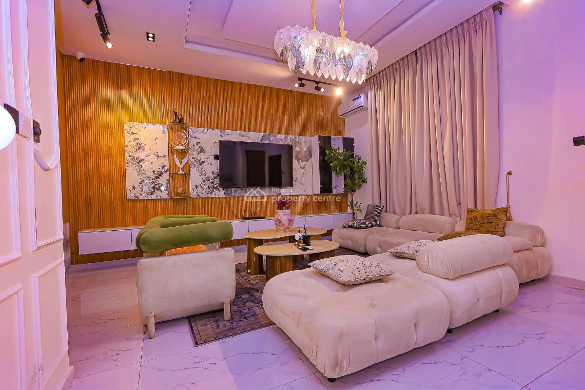 Classic Fully Furnish Brand New 4 Bedroom Duplex Terrace Gud Shot Let, Orchid Road Lekki, Lekki, Lagos, Terraced Duplex for Sale