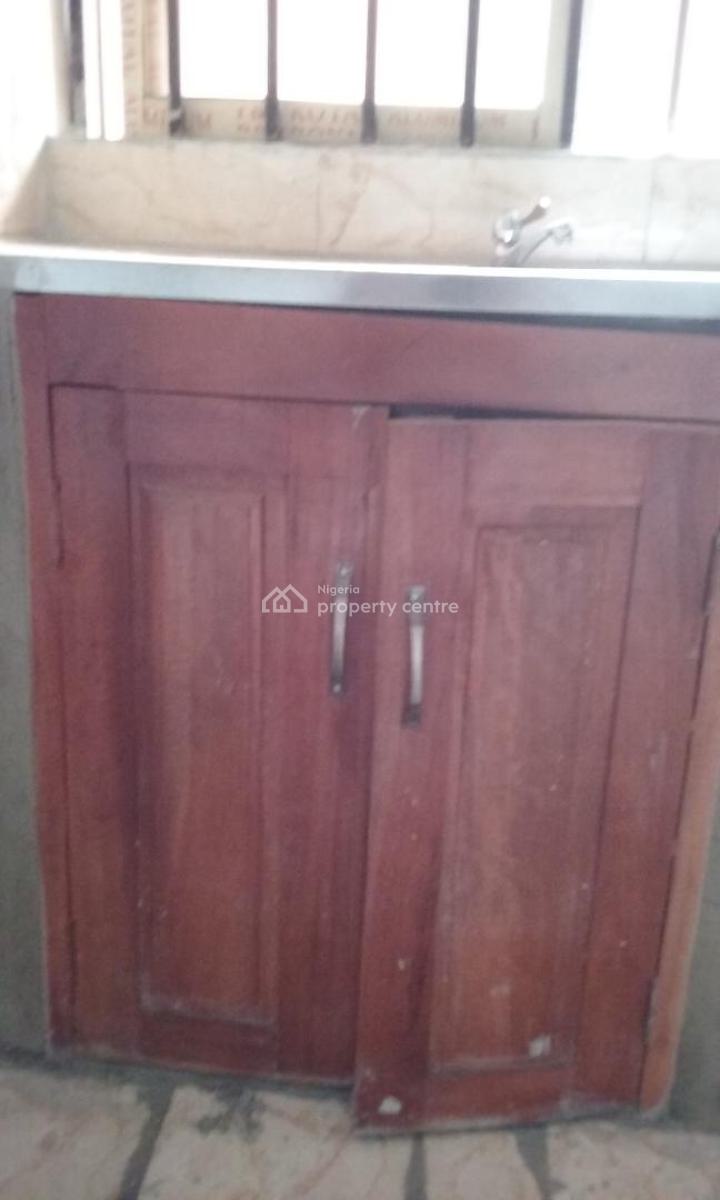 One Bedroom Self Contained with Seperate Sitting-room, Gaota Estate, Ikola Ilumo By Command Road, Ipaja, Ipaja, Lagos, Mini Flat (room and Parlour) for Rent