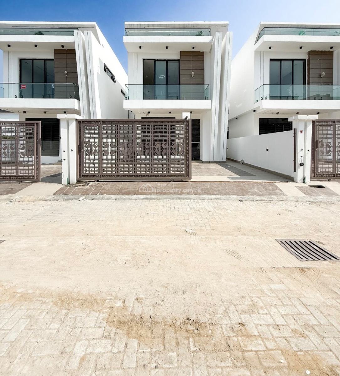 Contemporary 4 Bedroom Detached Duplex with Bq, Orchid, Lekki, Lagos, Detached Duplex for Sale