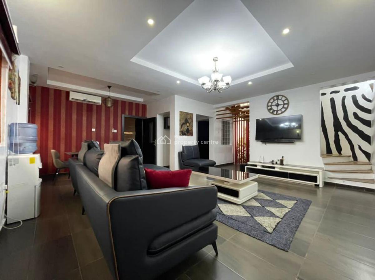 Luxury 3bedroom Terrace Duplex Apartment with Great Amenities, Bamishile Street Allen Ikeja, Allen, Ikeja, Lagos, Flat / Apartment Short Let