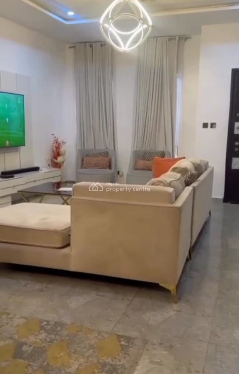 Fully Furnished 4bedroom Semi-detached Duplex with Pool Etc, By Nike Art Gallery, Lekki Phase 1, Lekki, Lagos, Semi-detached Duplex for Rent