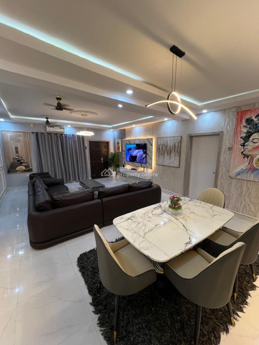 Luxury 3bedroom Apartment with Great Amenities, Emina Crescent Off Toyin Allen Ikeja, Allen, Ikeja, Lagos, Flat / Apartment Short Let