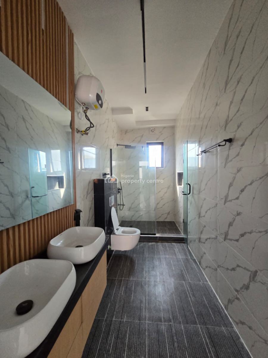 Exquisitely Modern Designed Serviced 4 Bedroom Terrace with a Room Bq, Lekki Phase 1, Lekki, Lagos, Terraced Duplex for Sale