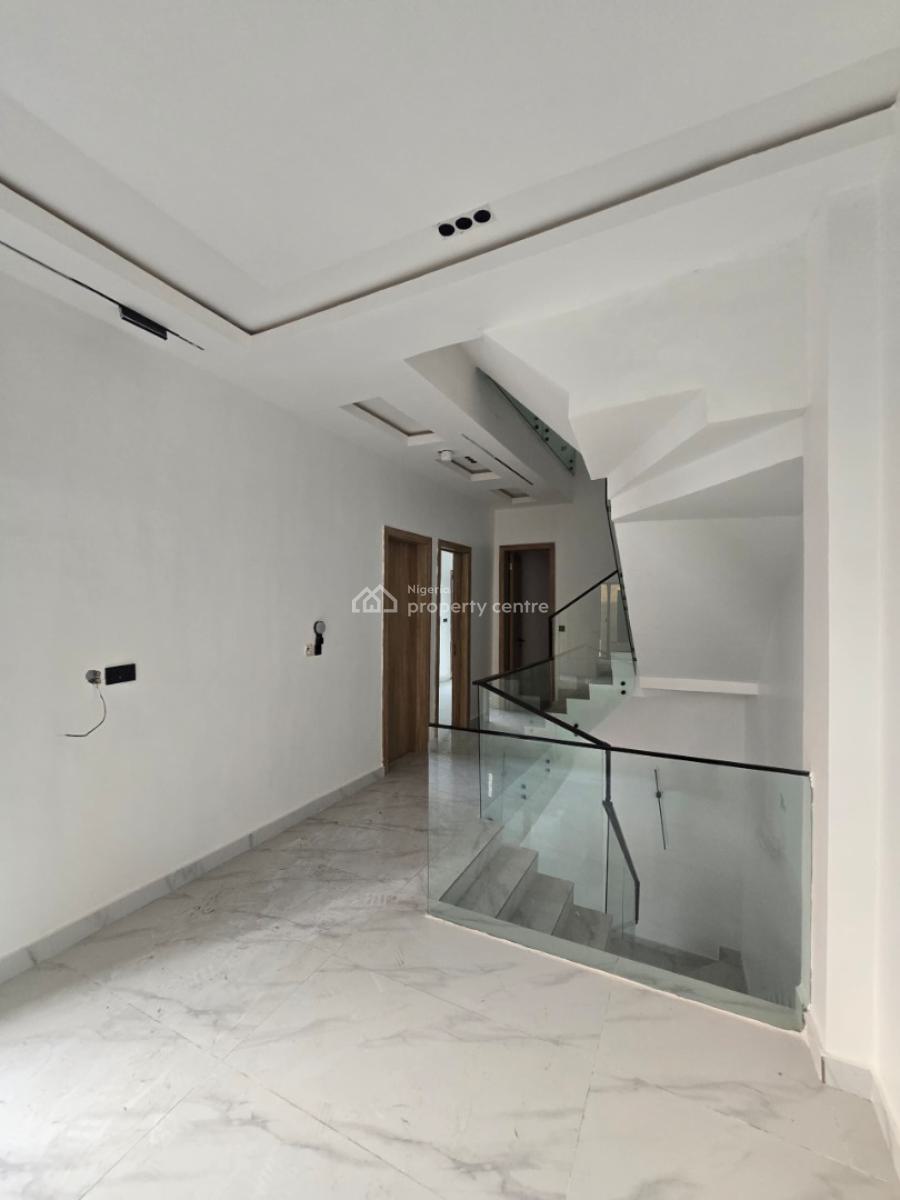 State of The Art Luxury Serviced 4 Bedroom Terrace with a Room Bq, Lekki Phase 1, Lekki, Lagos, Terraced Duplex for Rent