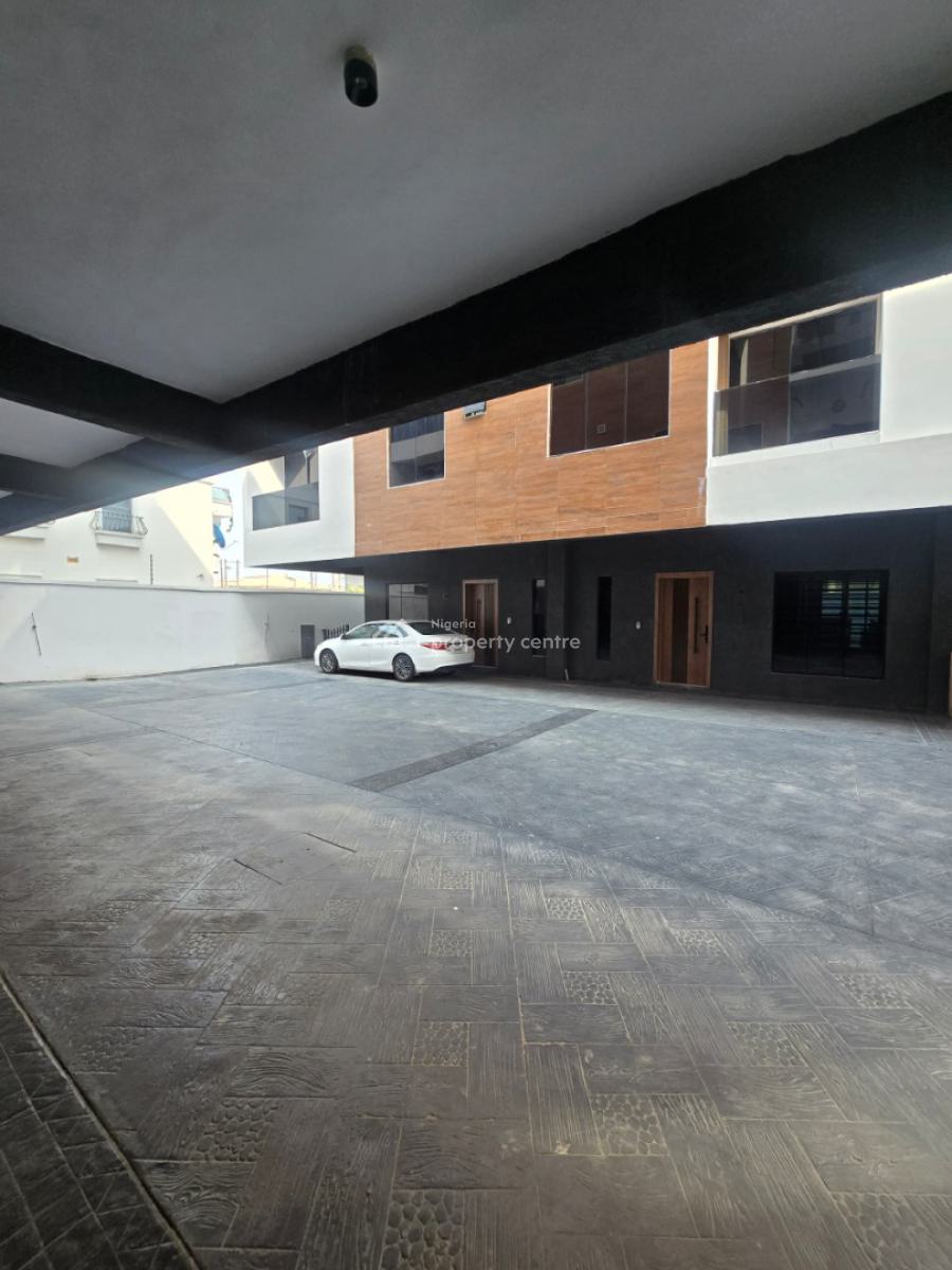 State of The Art Luxury Serviced 4 Bedroom Terrace with a Room Bq, Lekki Phase 1, Lekki, Lagos, Terraced Duplex for Rent
