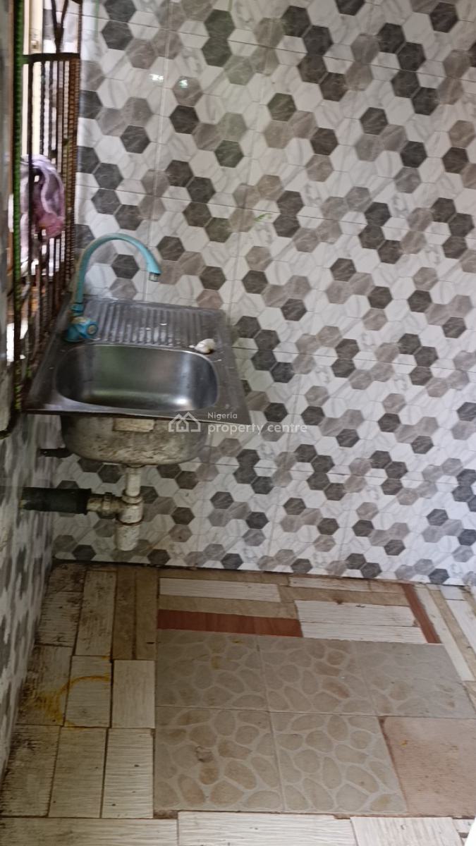 Neat Room and Parlour Self Contained All Tiles Floor Prepaid Meter Fen, Itele Ogun State Close to Ayobo Lagos, Ado-odo/ota, Ogun, Mini Flat (room and Parlour) for Rent
