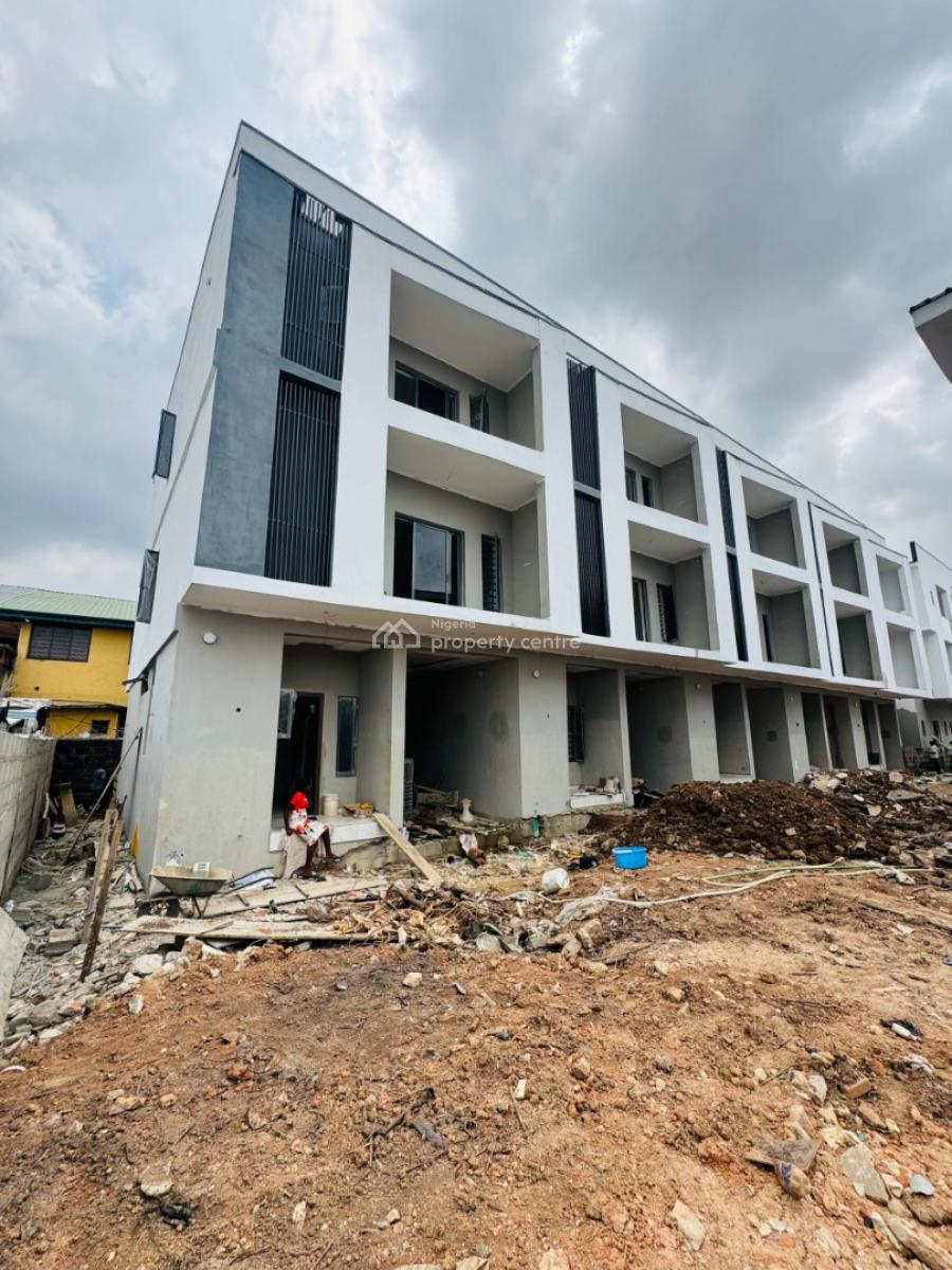 4 Bedroom Terrace Duplex with Boys Quarters, Gra, Ogudu, Lagos, Terraced Duplex for Sale