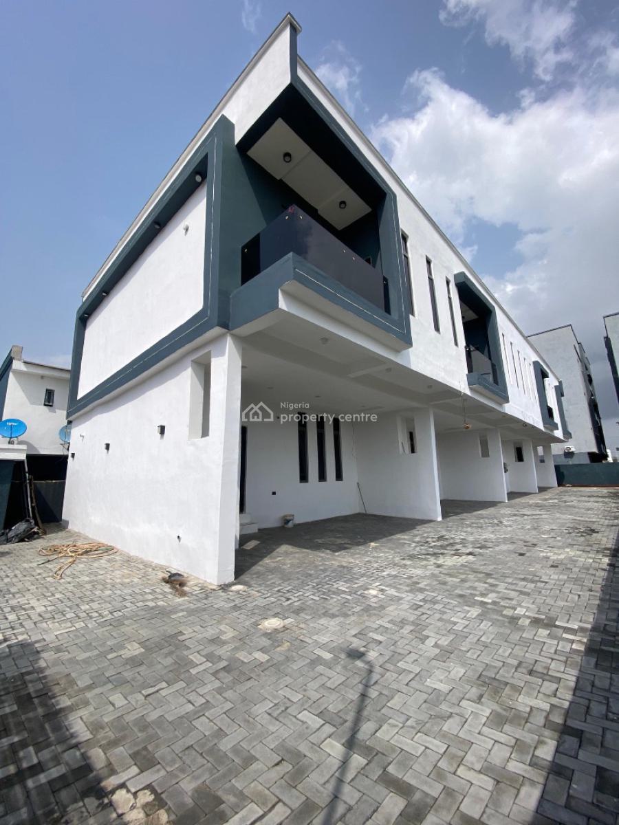 4 Bedroom Terraced Duplex with Solar Inverter and Bq, Orchid, Ikota, Lekki, Lagos, Terraced Duplex for Sale