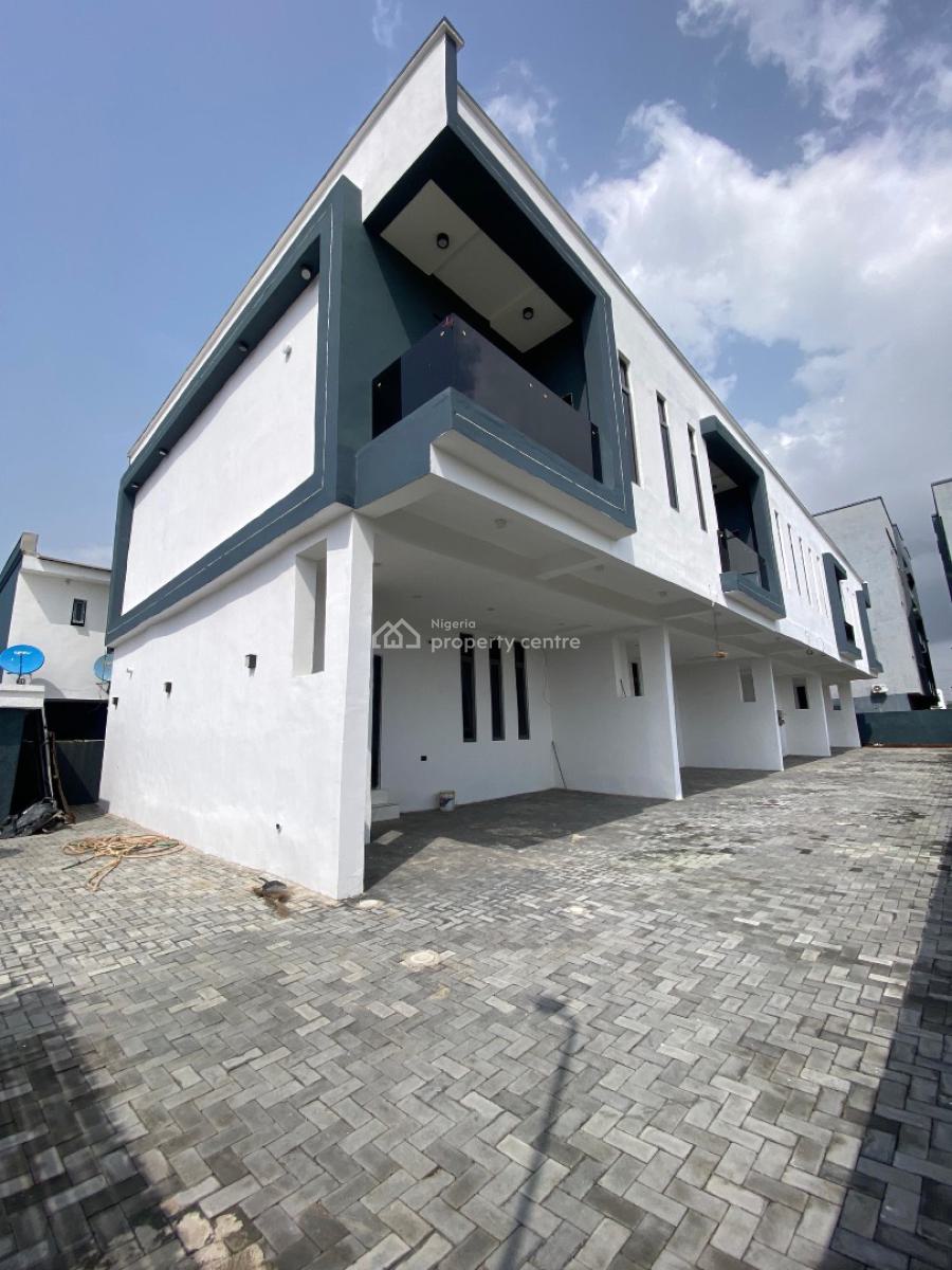 4 Bedroom Terraced Duplex with Solar Inverter and Bq, Orchid, Ikota, Lekki, Lagos, Terraced Duplex for Sale