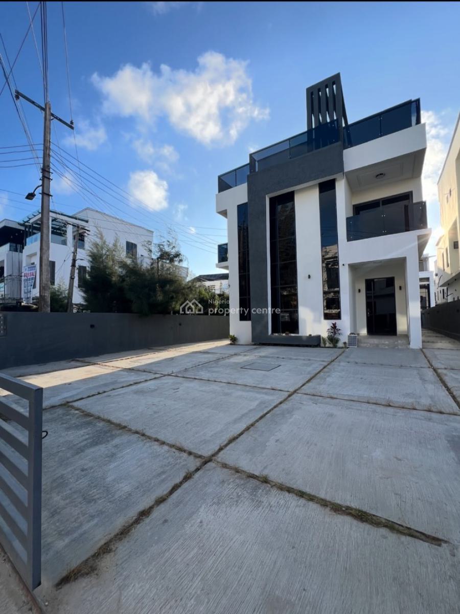 5bedrooms Detached Duplex with Rooftop Terrace, Bq Available, Ikota Estate, Lekki, Lagos, Detached Duplex for Rent