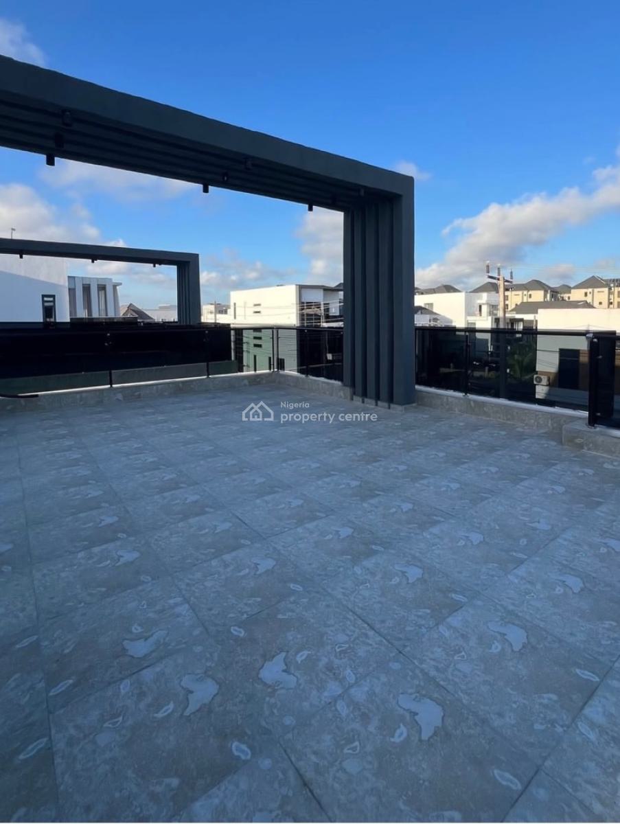 5bedrooms Detached Duplex with Rooftop Terrace, Bq Available, Ikota Estate, Lekki, Lagos, Detached Duplex for Rent