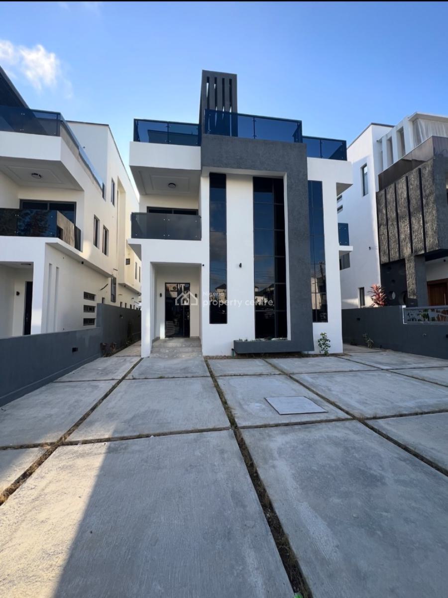 5bedrooms Detached Duplex with Rooftop Terrace, Bq Available, Ikota Estate, Lekki, Lagos, Detached Duplex for Rent