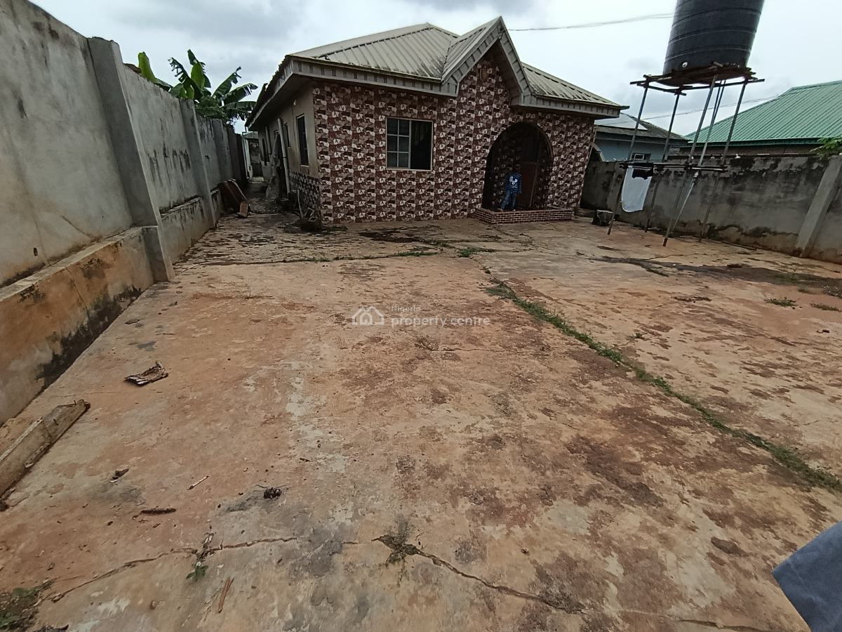 Standard 3 Bedroom Bungalow with a Shop on Half Plot of Land Fence Gat, Itele Ogun State Close to Ayobo Lagos, Ado-odo/ota, Ogun, Detached Bungalow for Sale