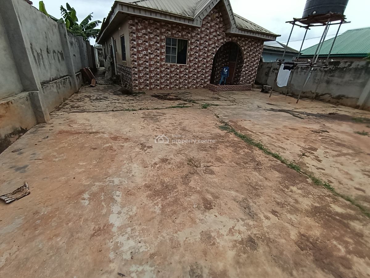 Standard 3 Bedroom Bungalow with a Shop on Half Plot of Land Fence Gat, Itele Ogun State Close to Ayobo Lagos, Ado-odo/ota, Ogun, Detached Bungalow for Sale