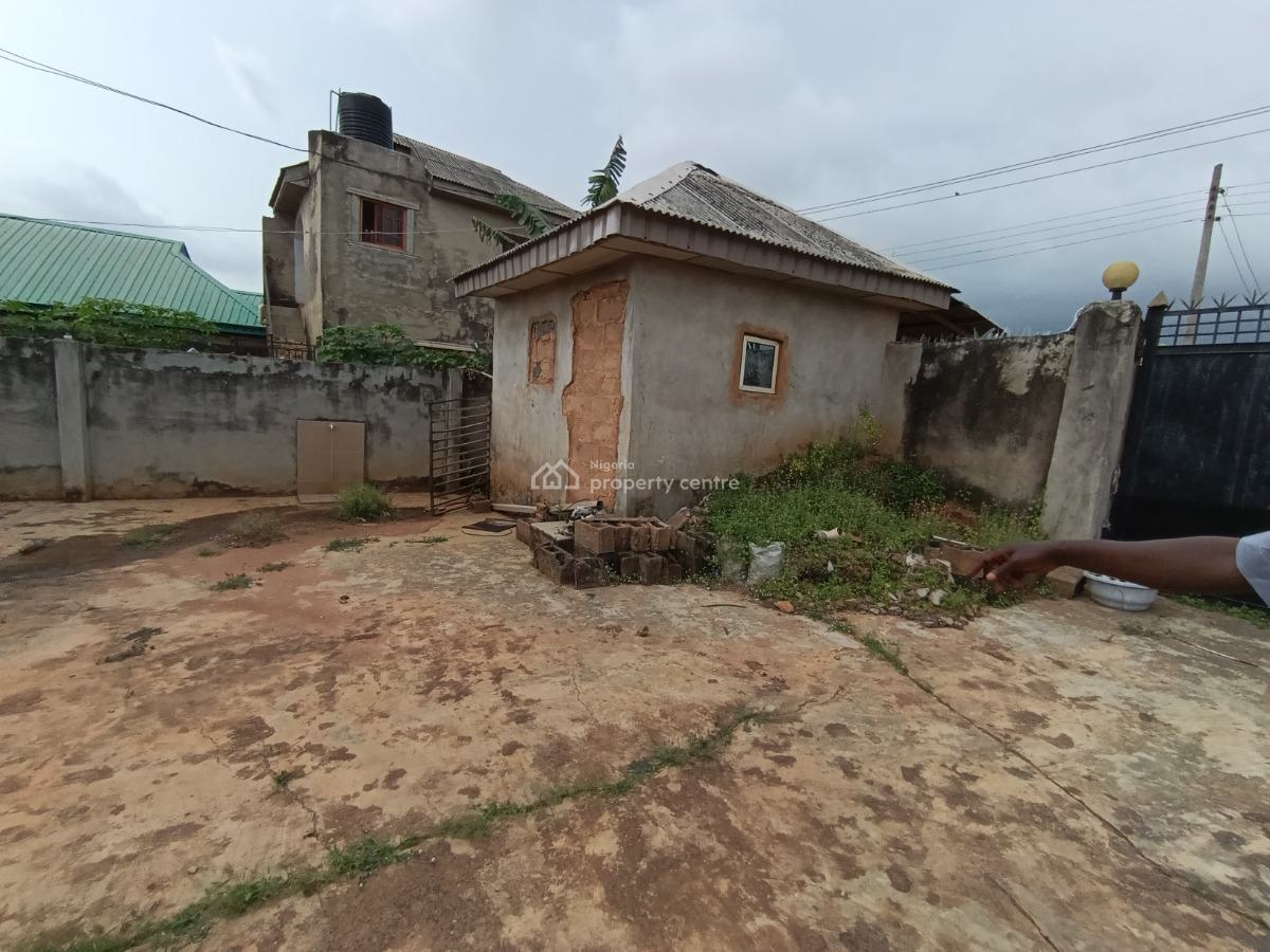 Standard 3 Bedroom Bungalow with a Shop on Half Plot of Land Fence Gat, Itele Ogun State Close to Ayobo Lagos, Ado-odo/ota, Ogun, Detached Bungalow for Sale