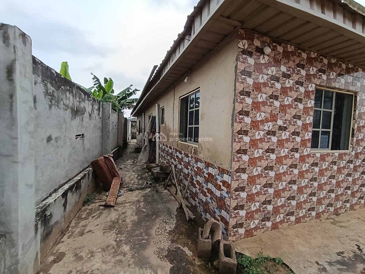Standard 3 Bedroom Bungalow with a Shop on Half Plot of Land Fence Gat, Itele Ogun State Close to Ayobo Lagos, Ado-odo/ota, Ogun, Detached Bungalow for Sale