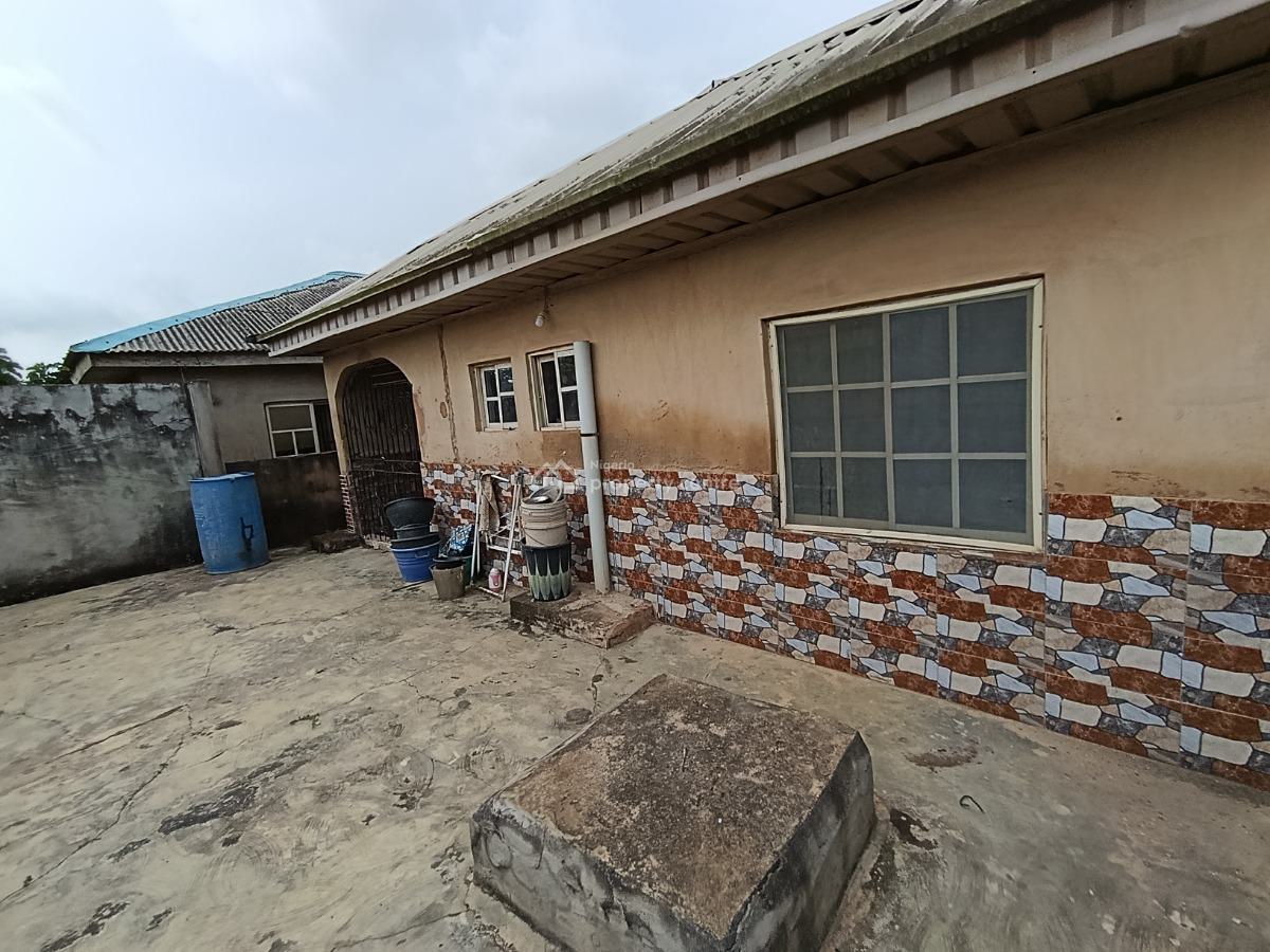Standard 3 Bedroom Bungalow with a Shop on Half Plot of Land Fence Gat, Itele Ogun State Close to Ayobo Lagos, Ado-odo/ota, Ogun, Detached Bungalow for Sale
