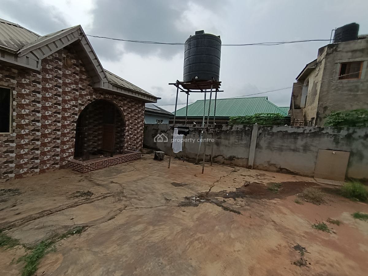 Standard 3 Bedroom Bungalow with a Shop on Half Plot of Land Fence Gat, Itele Ogun State Close to Ayobo Lagos, Ado-odo/ota, Ogun, Detached Bungalow for Sale