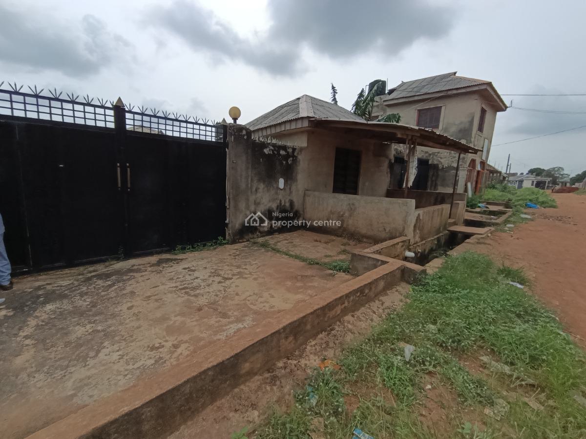 Standard 3 Bedroom Bungalow with a Shop on Half Plot of Land Fence Gat, Itele Ogun State Close to Ayobo Lagos, Ado-odo/ota, Ogun, Detached Bungalow for Sale