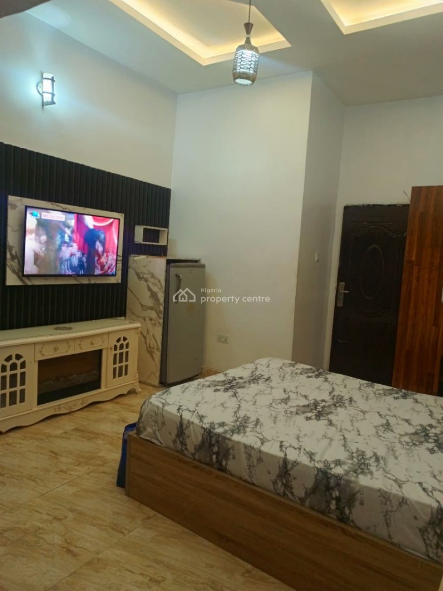 1 Bedroom Studio Apartment, Olokonla By Readington School, Sangotedo, Ajah, Lagos, Self Contain (single Rooms) Short Let