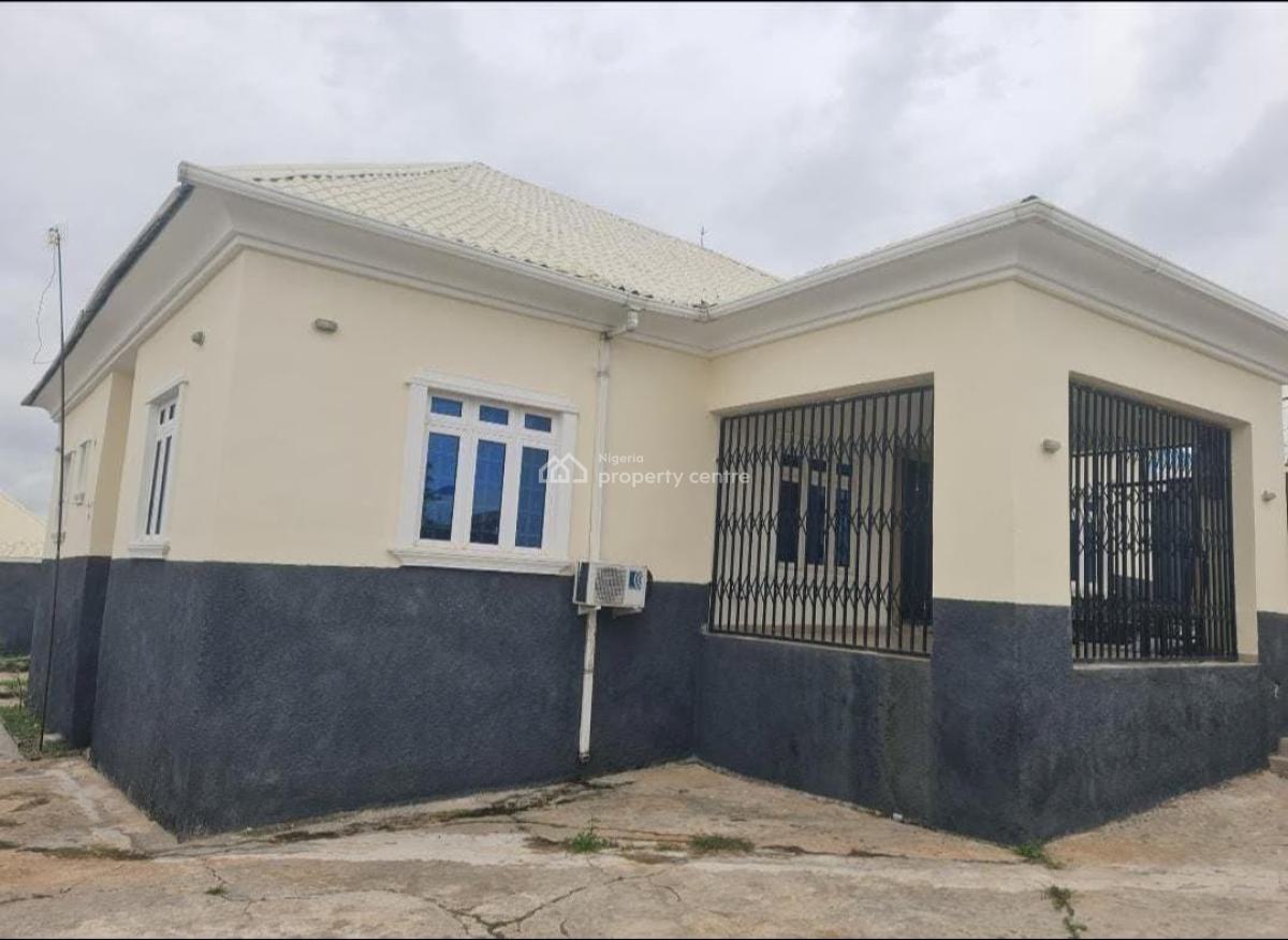 Sharp Three Bedroom Bungalow with Acs, Penthouse Estate,  Airport Road, Lugbe District, Abuja, Flat / Apartment for Rent