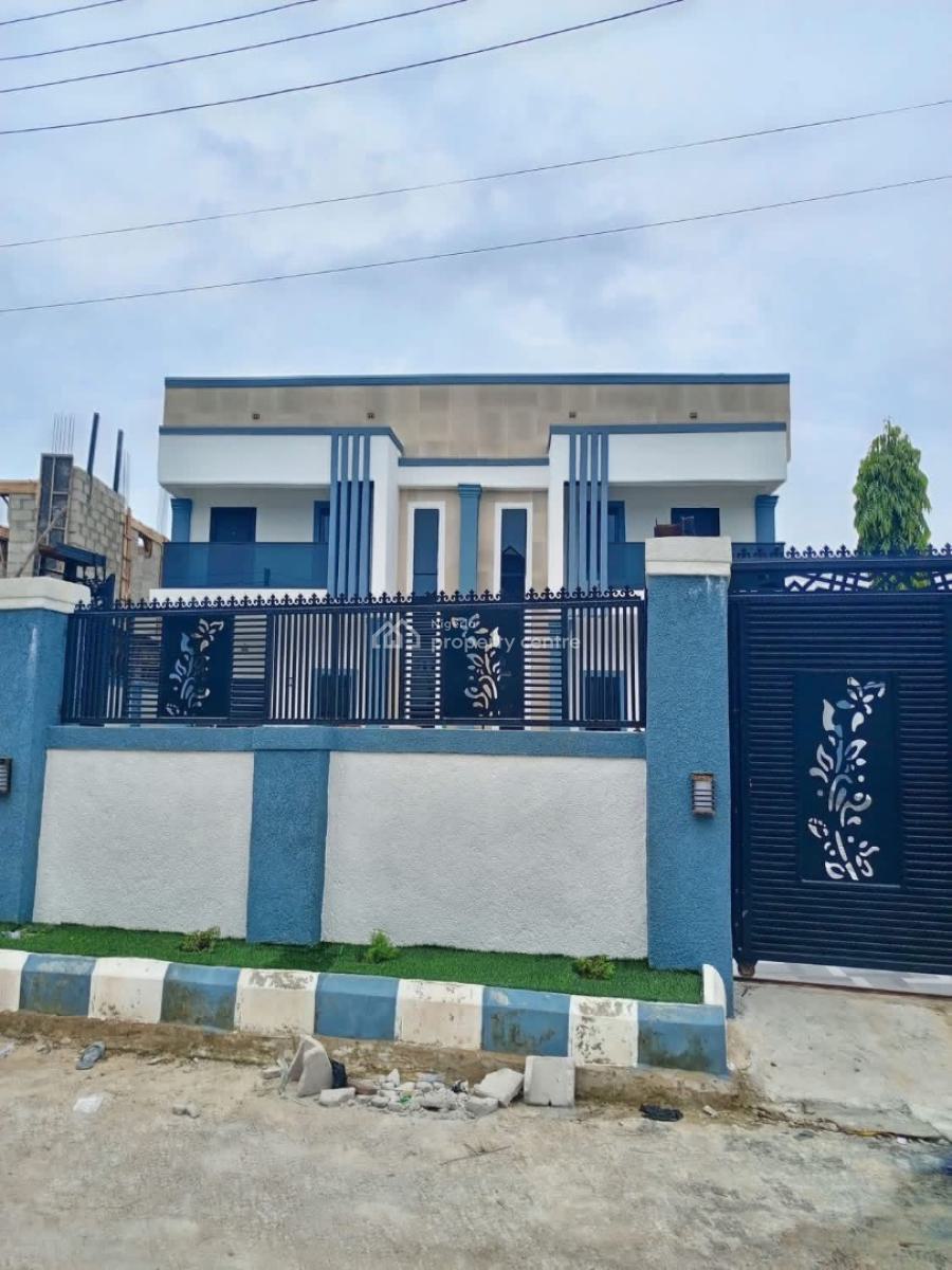 Newly Built Two (2) Units of Four (4) Bedroom Semi Detached Duplex, Gitto Estate, Port Harcourt, Rivers, Semi-detached Duplex for Sale