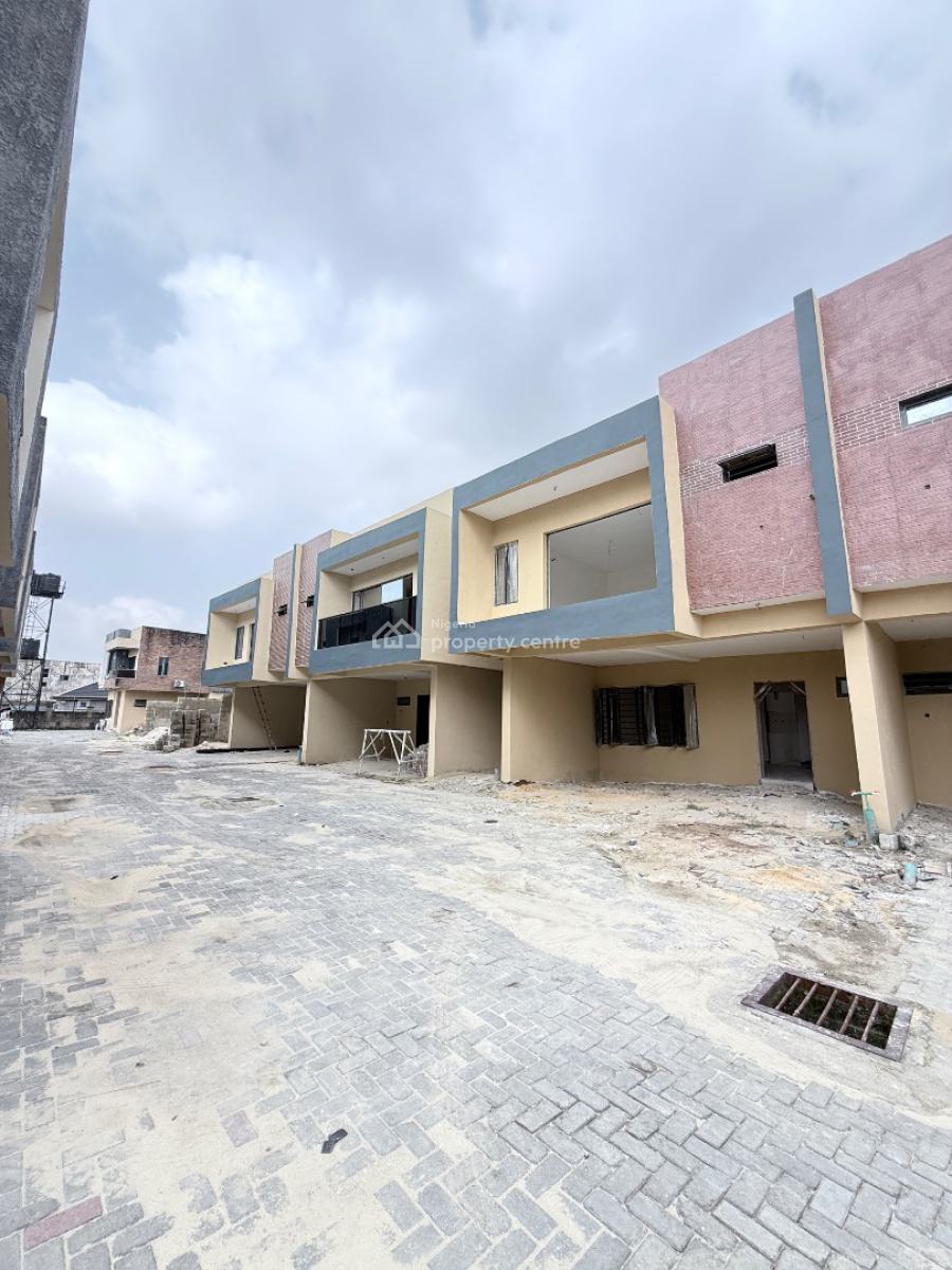 Spacious 3-bedroom Terrace Duplex with Bq, Abijo, Lekki, Lagos, Terraced Duplex for Sale