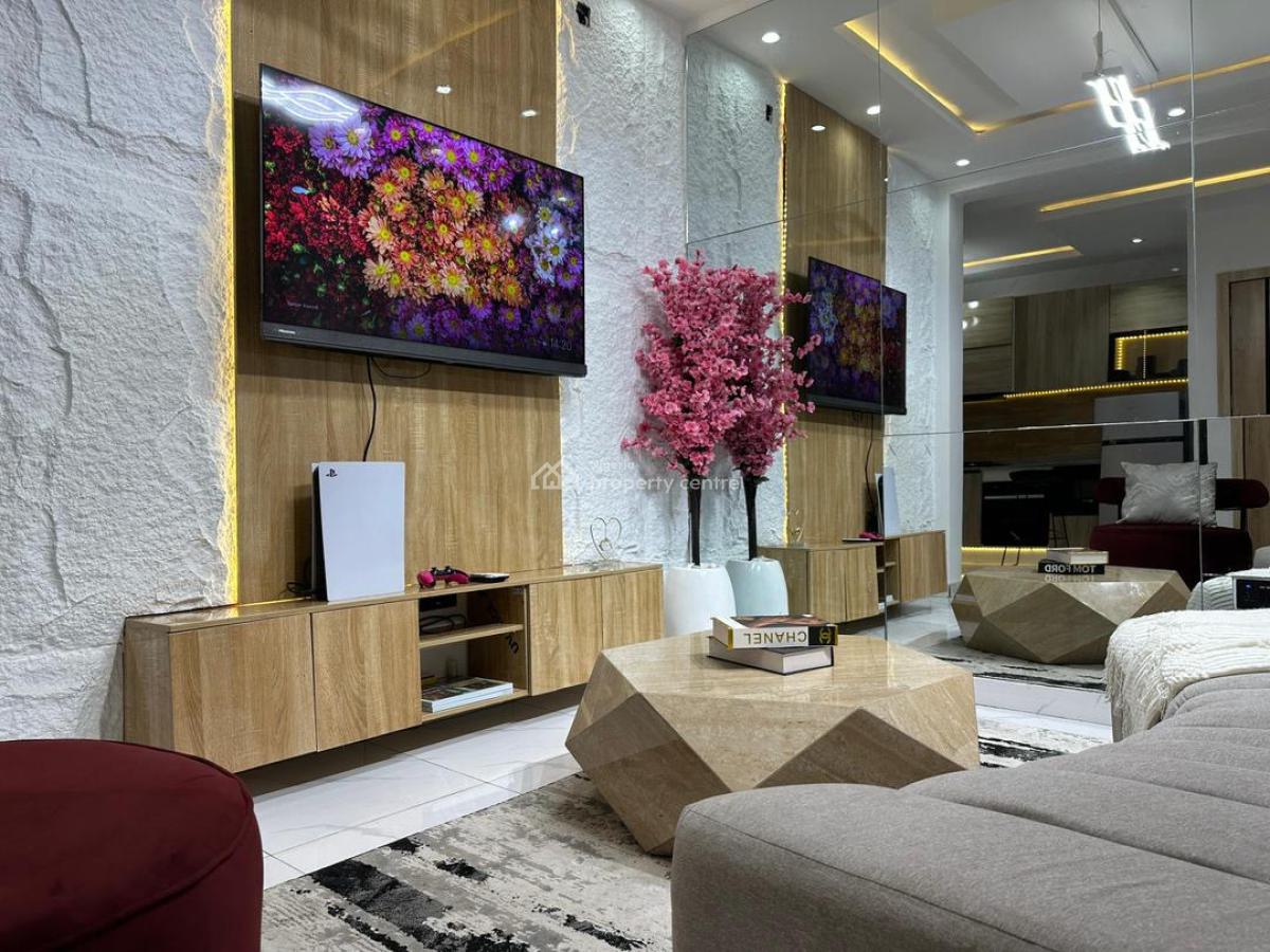 Newly Built Furnished One Bedroom Apartment, Ologolo, Lekki, Lagos, Terraced Duplex Short Let