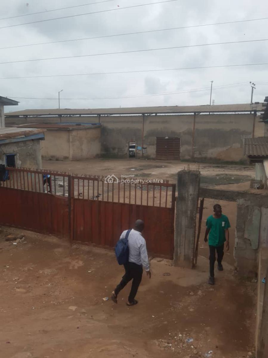 Massive 2300 Sqm Warehouse and Land Available, Old Ojo Road, Badagry, Lagos, Warehouse for Sale