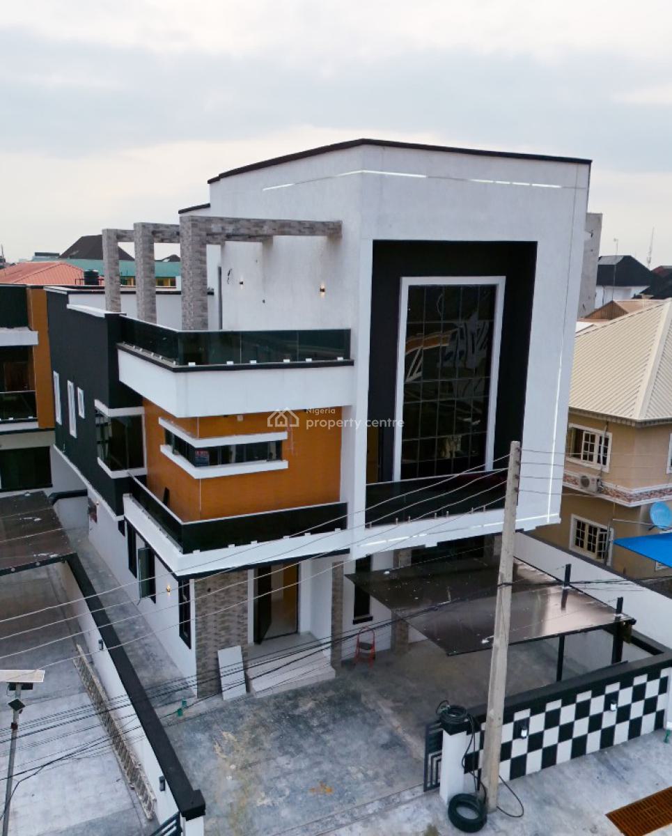Elegant Brand New and Fully Automated Smart 6bedrooms Detached Duplex, Chevron Drive, Lekki, Lagos, House for Sale