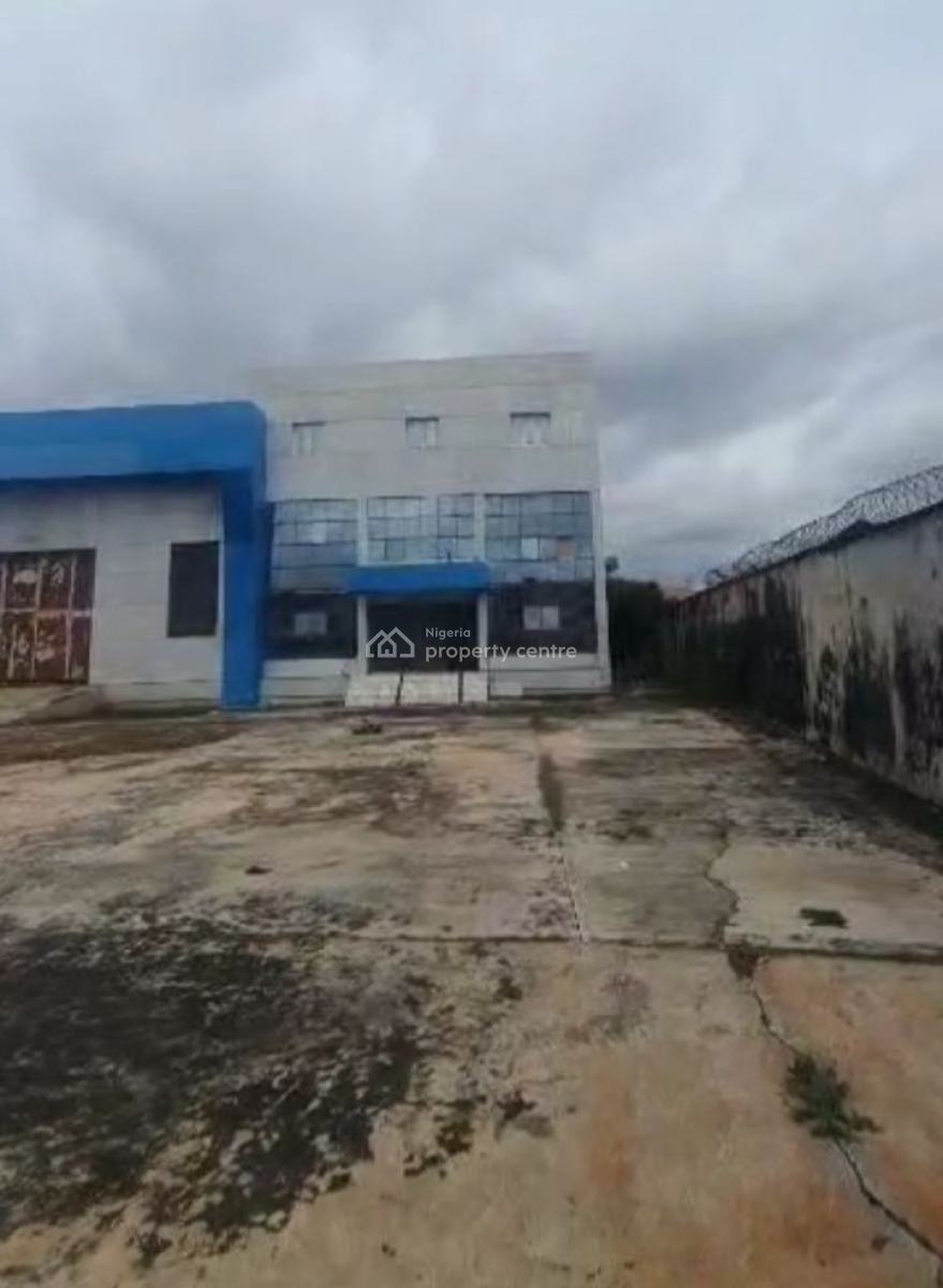 Commercial Property with Warehouse on 4,800sqm Land [video Available, Ago Palace Way, Okota, Isolo, Lagos, Warehouse for Sale