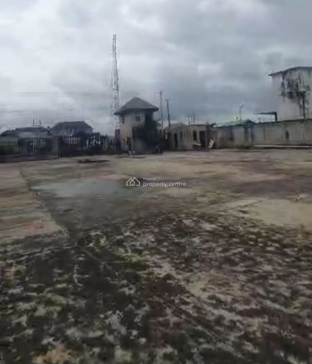 Commercial Property with Warehouse on 4,800sqm Land [video Available, Ago Palace Way, Okota, Isolo, Lagos, Warehouse for Sale