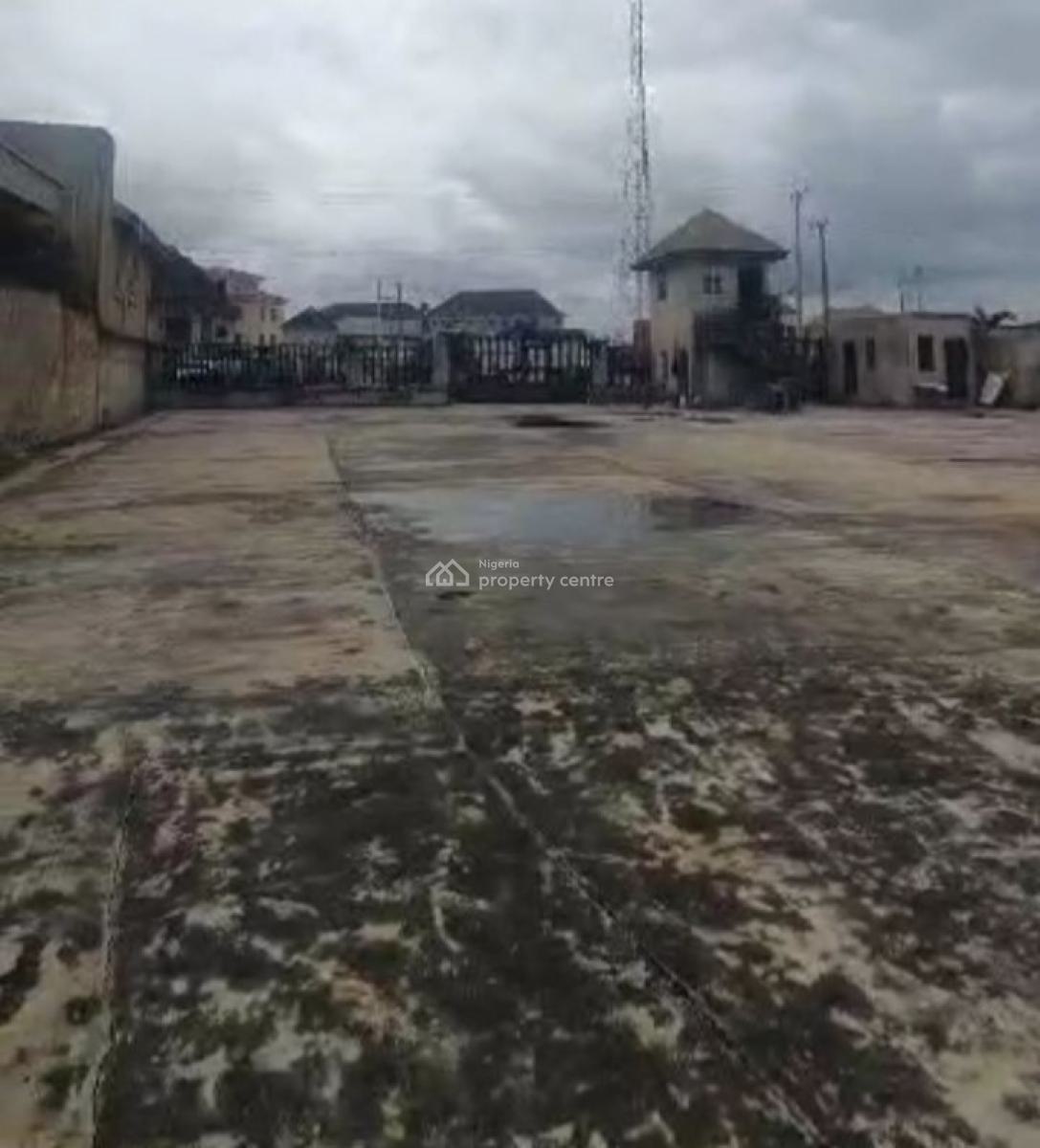 Commercial Property with Warehouse on 4,800sqm Land [video Available, Ago Palace Way, Okota, Isolo, Lagos, Warehouse for Sale