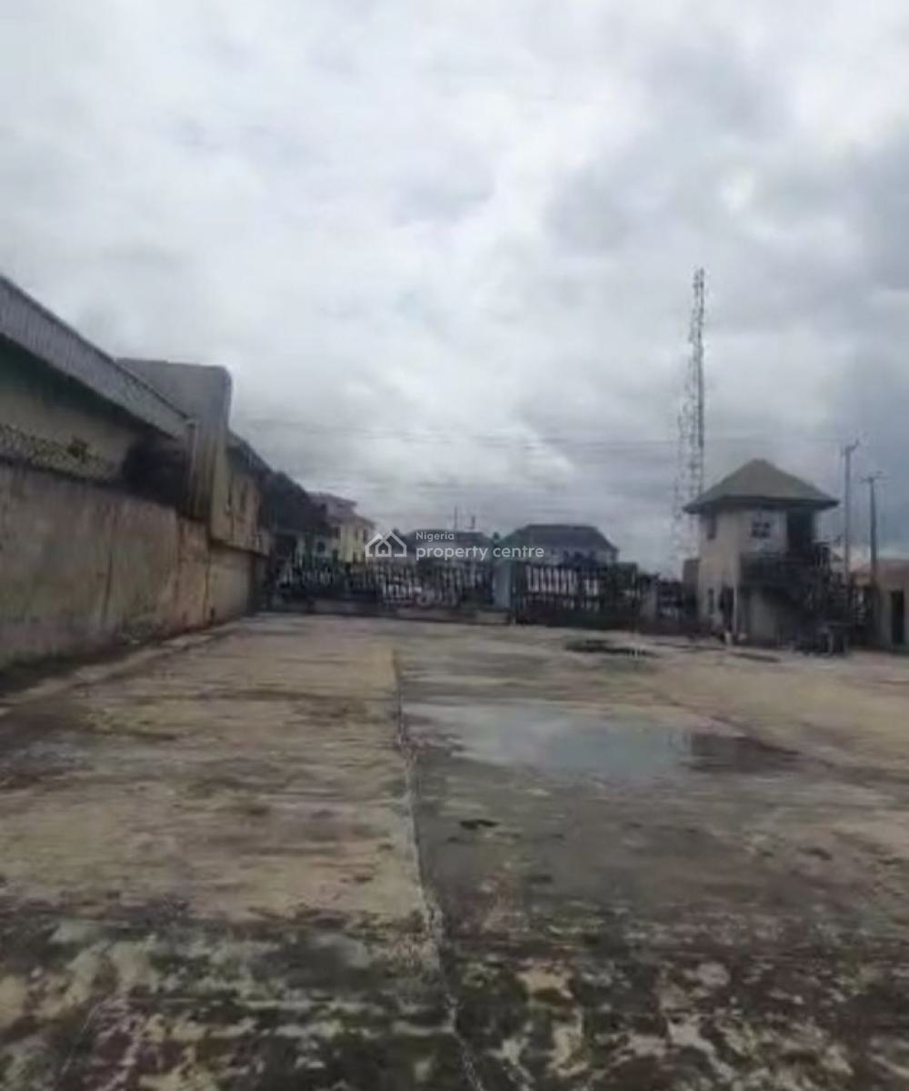 Commercial Property with Warehouse on 4,800sqm Land [video Available, Ago Palace Way, Okota, Isolo, Lagos, Warehouse for Sale