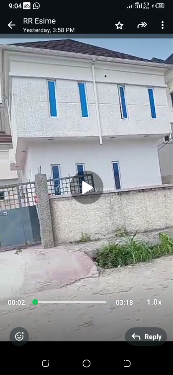 3 Bedroom Fully Detached Duplex, Thomas Estate, Ajah, Lagos, Detached Duplex for Sale