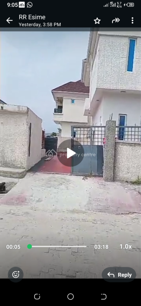 3 Bedroom Fully Detached Duplex, Thomas Estate, Ajah, Lagos, Detached Duplex for Sale