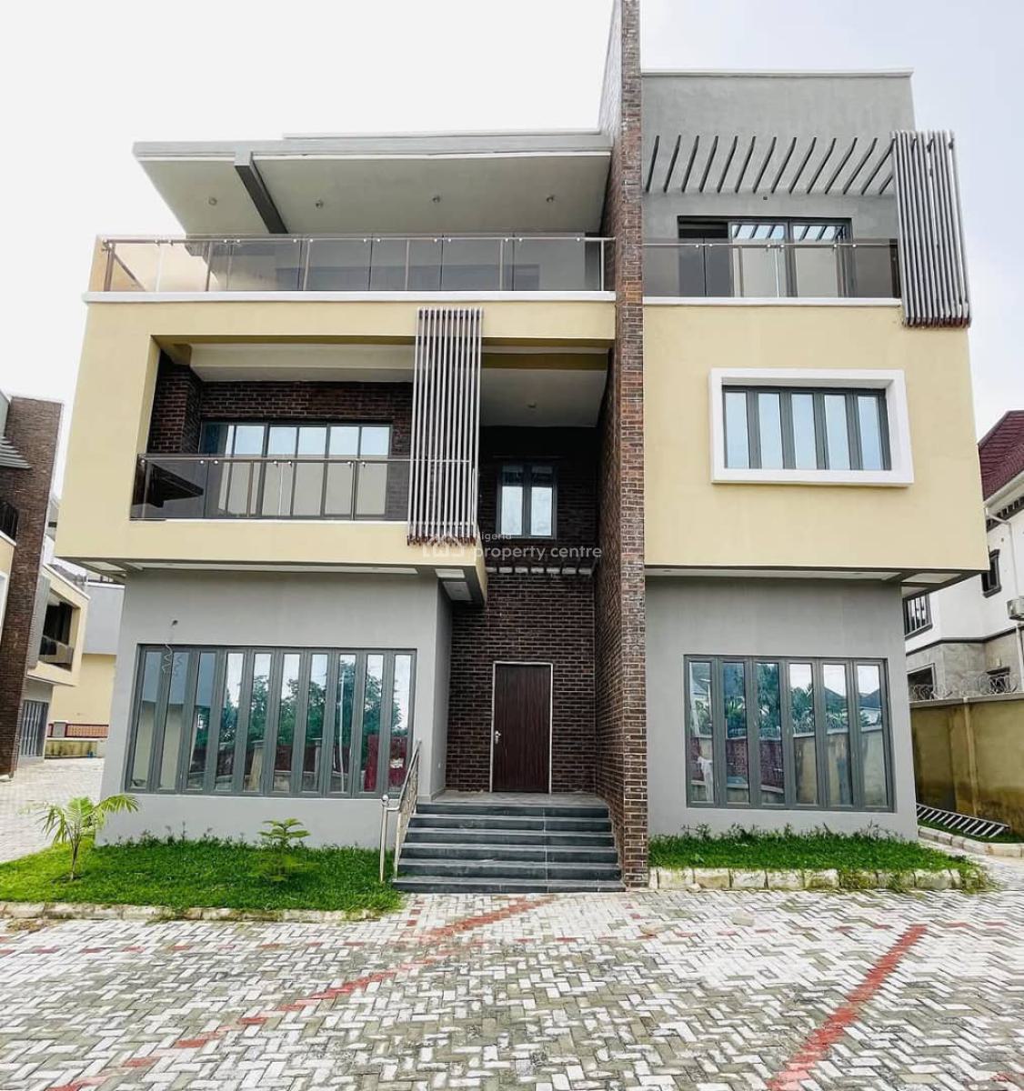 Newly Built 5 Bedroom Detached Duplex with Bq, Asokoro District, Abuja, Detached Duplex for Sale