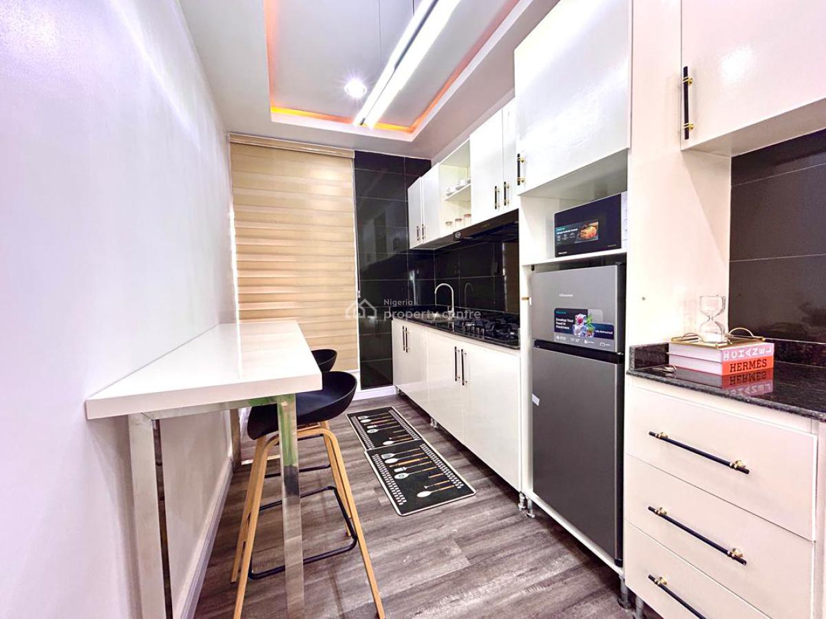 Amazingly Furnished 1-bedroom Apartment with Pool, Gym and Balcony, Osborne Foreshore Estate Phase 2,, Ikoyi, Lagos, Mini Flat (room and Parlour) Short Let