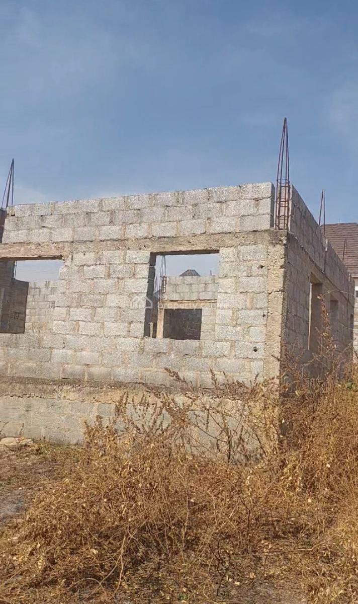 Standardly Built 4 Bedroom Detached Duplex at a Pre-decking Stages, Lugbe Abuja Road, Opposite Dunamis Church Headquarter, Lugbe District, Abuja, Residential Land for Sale