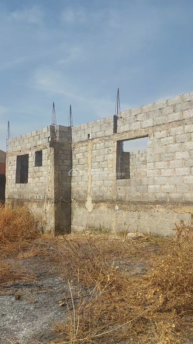 Standardly Built 4 Bedroom Detached Duplex at a Pre-decking Stages, Lugbe Abuja Road, Opposite Dunamis Church Headquarter, Lugbe District, Abuja, Residential Land for Sale