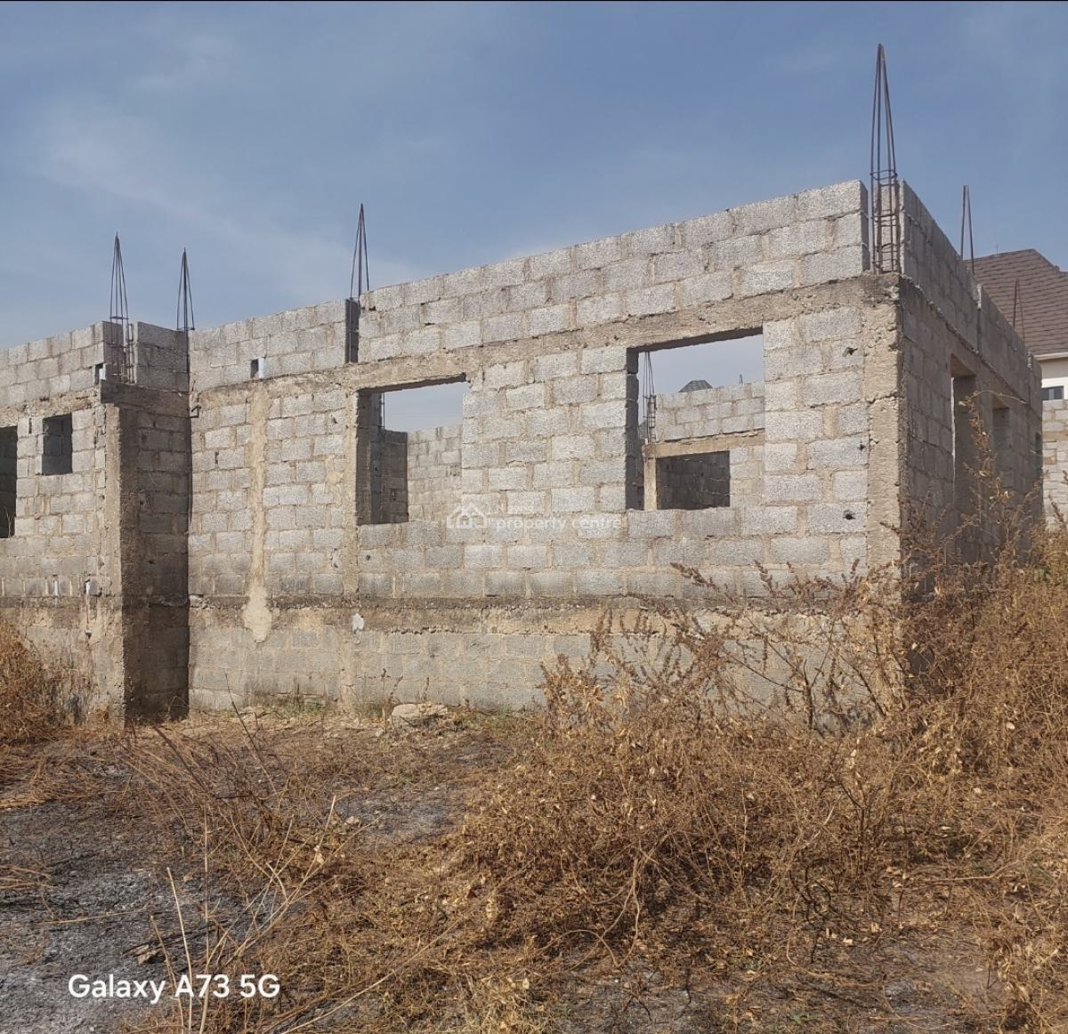 Standardly Built 4 Bedroom Detached Duplex at a Pre-decking Stages, Lugbe Abuja Road, Opposite Dunamis Church Headquarter, Lugbe District, Abuja, Residential Land for Sale