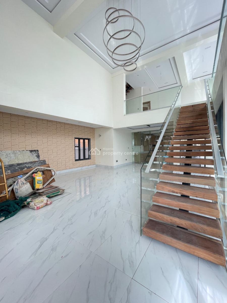 Brand New Contemporary 5 Bedroom Fully Detached Duplex with a Bq, Lekki Phase 1, Lekki, Lagos, Detached Duplex for Sale