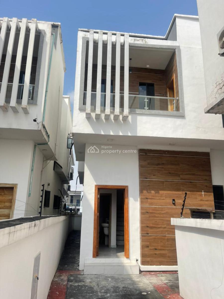 Luxury 4 Bedroom Semi-detached Duplex with Excellent Facility, Chevron, Lekki, Lagos, Semi-detached Duplex for Rent