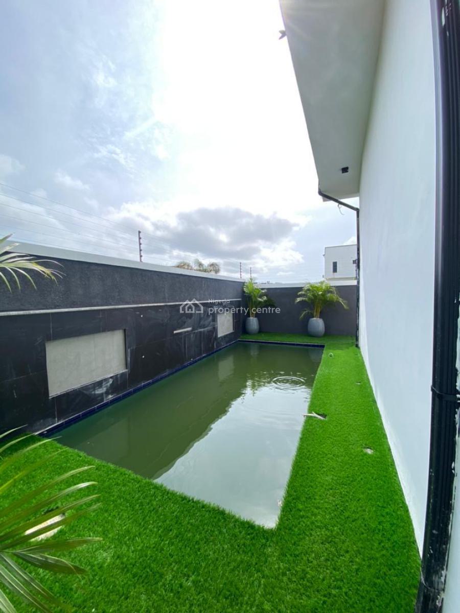 Beautiful 5 Bedroom Detached Duplex with Pool and Bq, Chevron Toll Gate, Lekki, Lagos, Detached Duplex for Sale