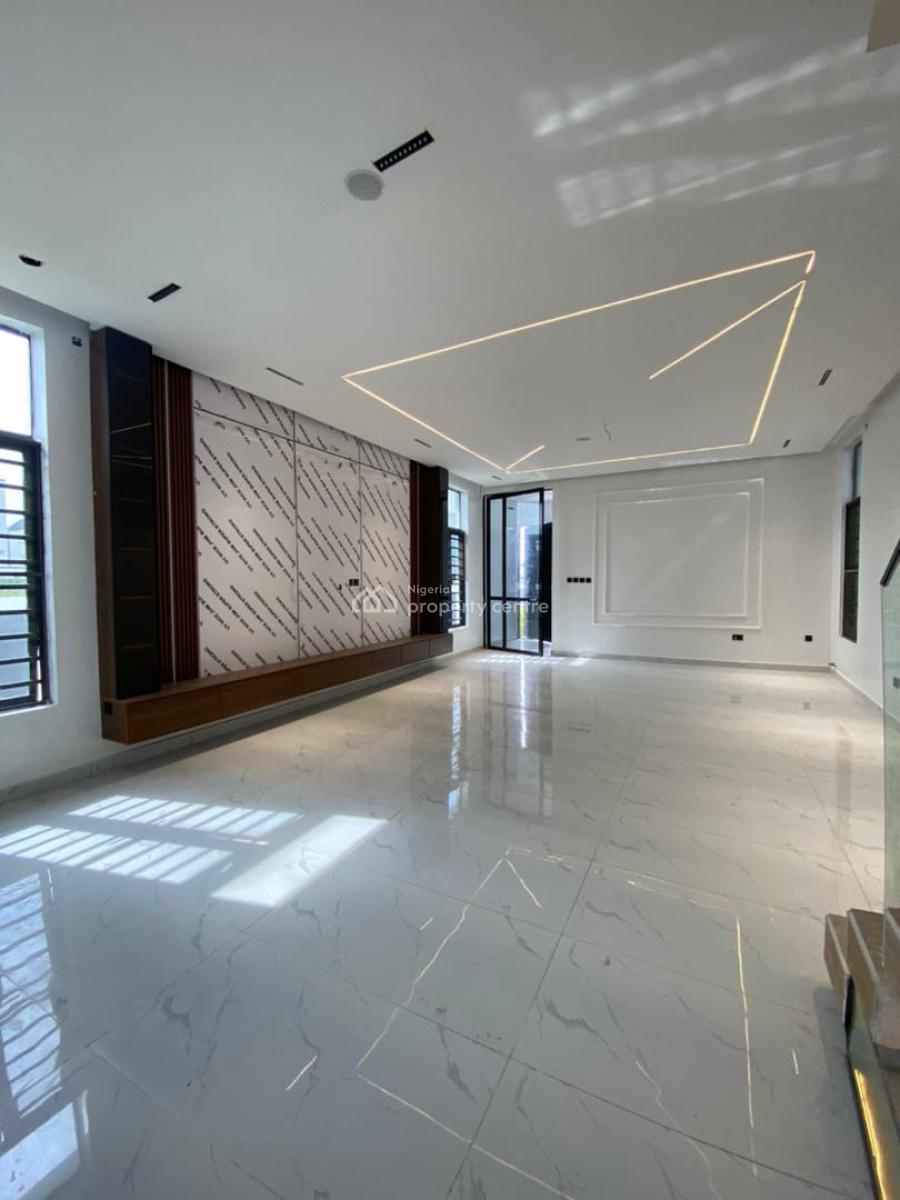 Beautiful 5 Bedroom Detached Duplex with Pool and Bq, Chevron Toll Gate, Lekki, Lagos, Detached Duplex for Sale