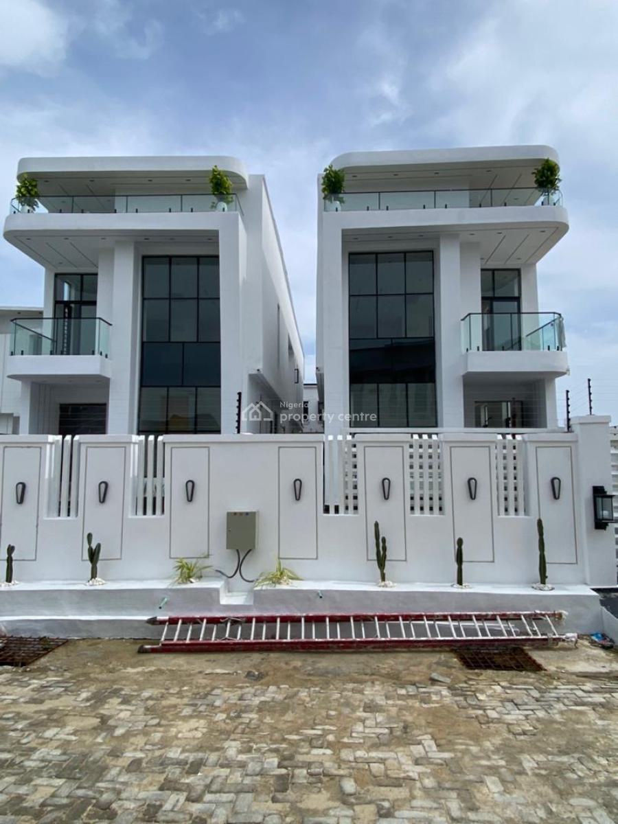 Luxury 5 Bedroom Detached Duplex with Pool and Bq, Chevron Toll Gate, Lekki, Lagos, Detached Duplex for Sale